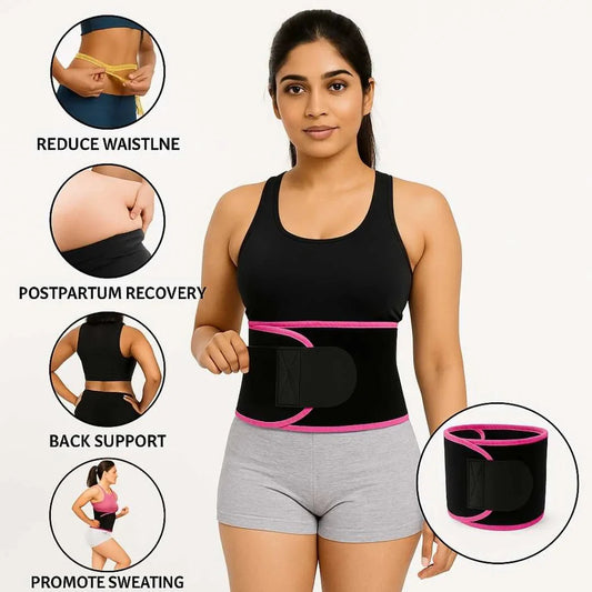 Sweat Belt for Waist | Imported Quality | Adjustable Size